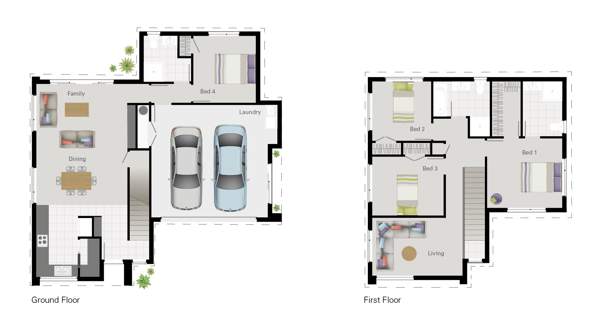 Lot 3 Glenbrook floor plan